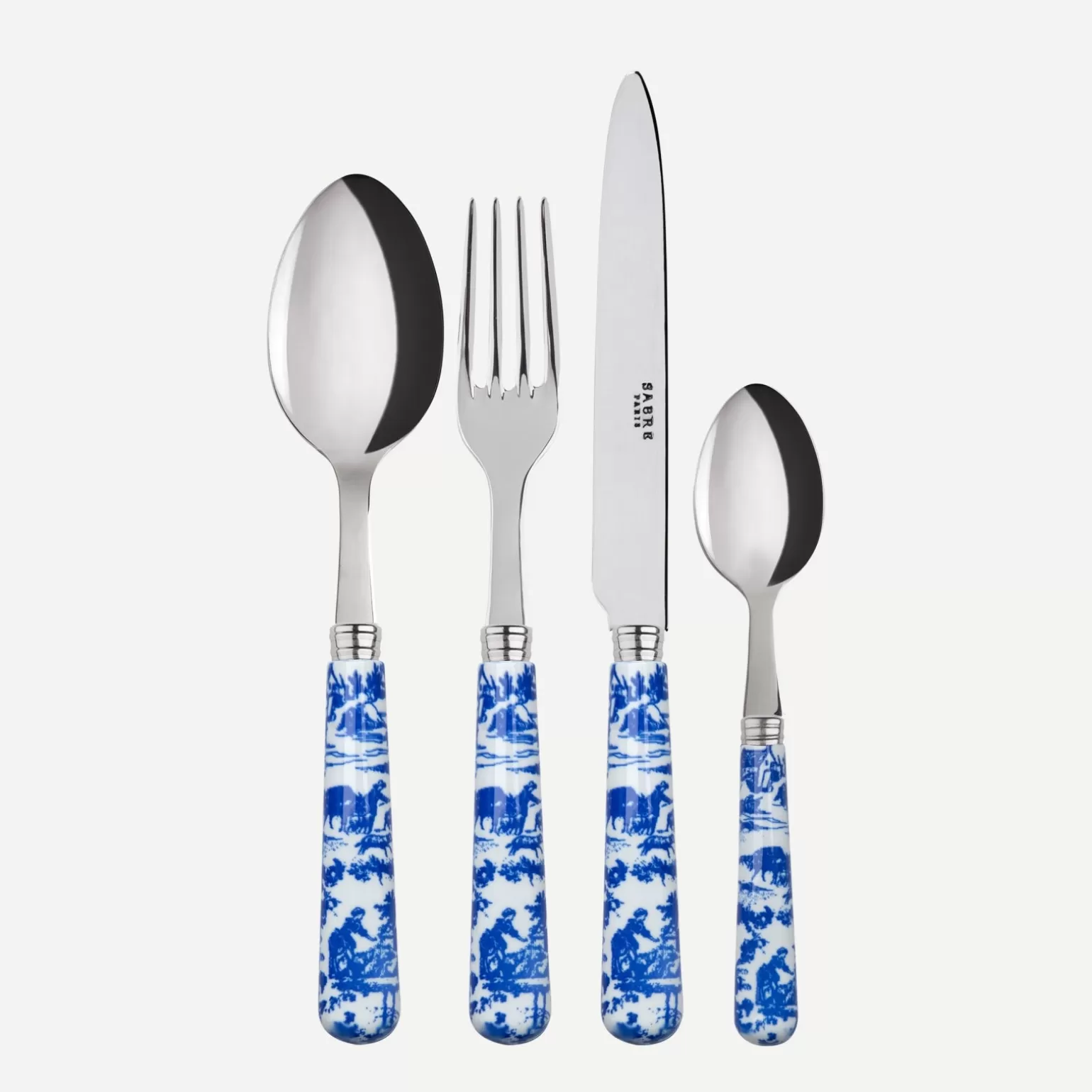 Set De 4 Pièces<Sabre Paris Toile, Bleu