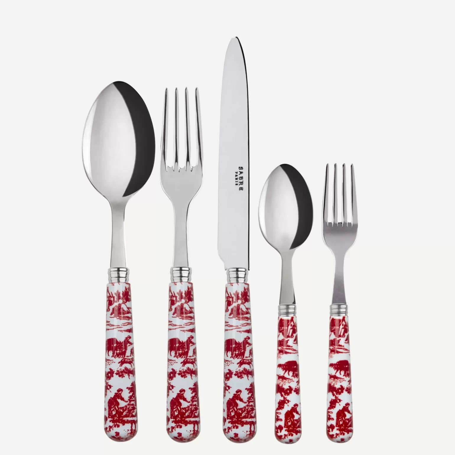 Set De 5 Pièces<Sabre Paris Toile, Rouge