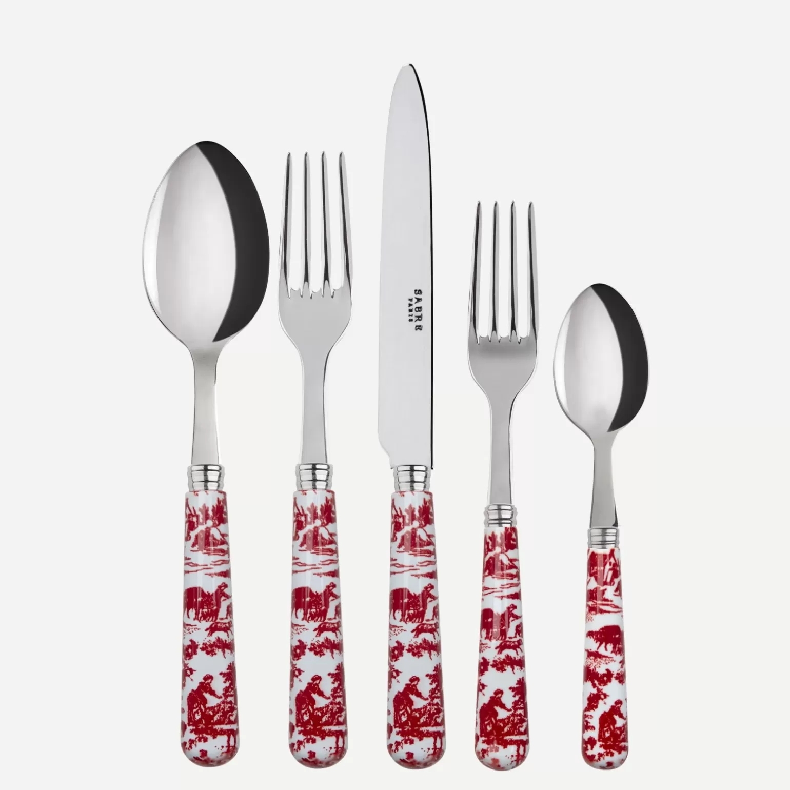 Set De 5 Pièces<Sabre Paris Toile, Rouge