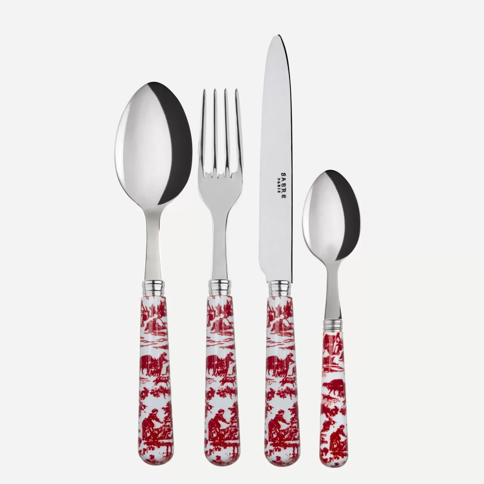 Set De 4 Pièces<Sabre Paris Toile, Rouge