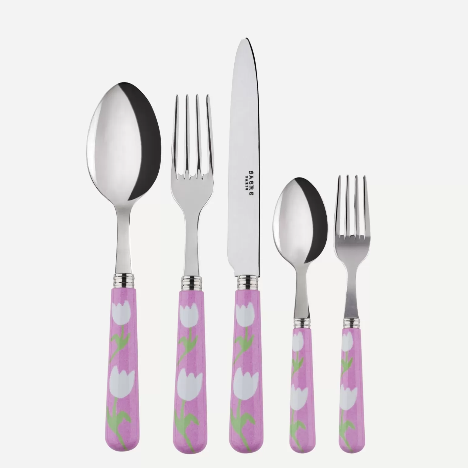 Set De 5 Pièces<Sabre Paris Tulipe, Rose