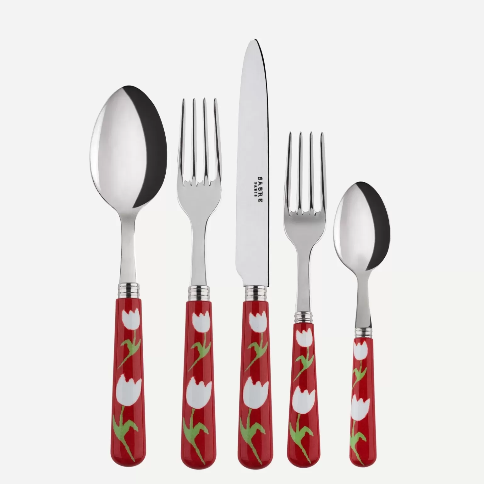 Set De 5 Pièces<Sabre Paris Tulipe, Rouge