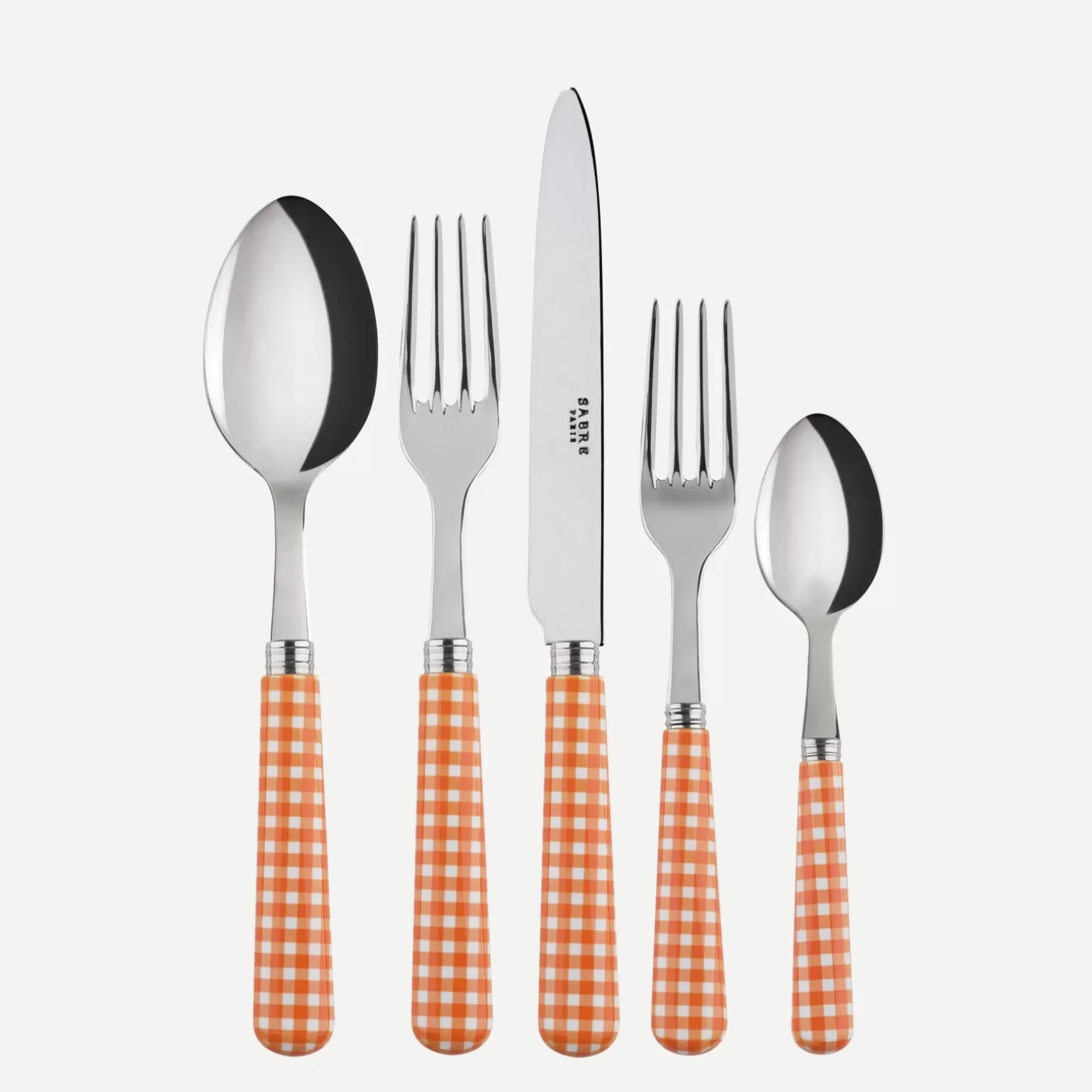 Set De 5 Pièces<Sabre Paris Vichy, Orange